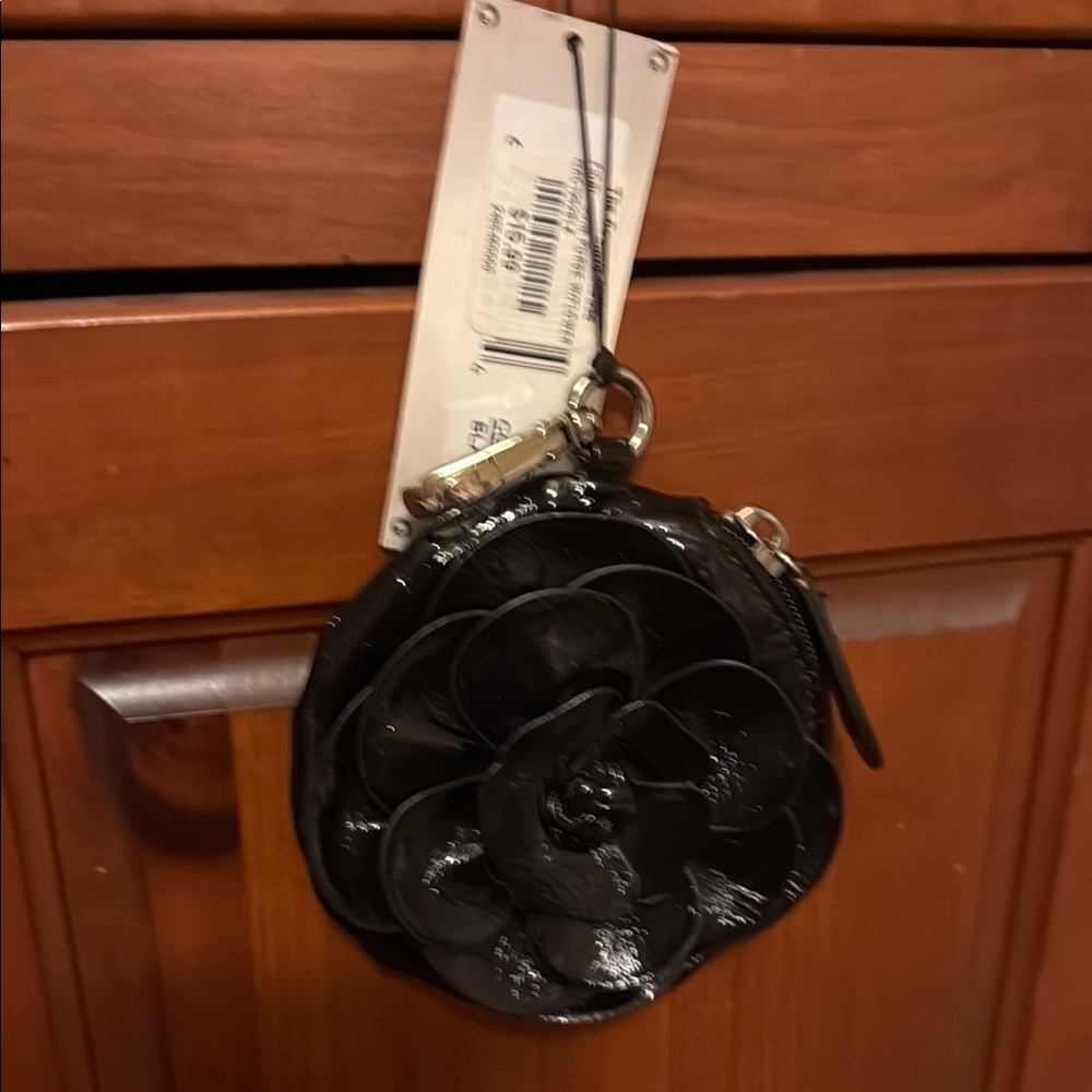 Black Floral Women's Bag